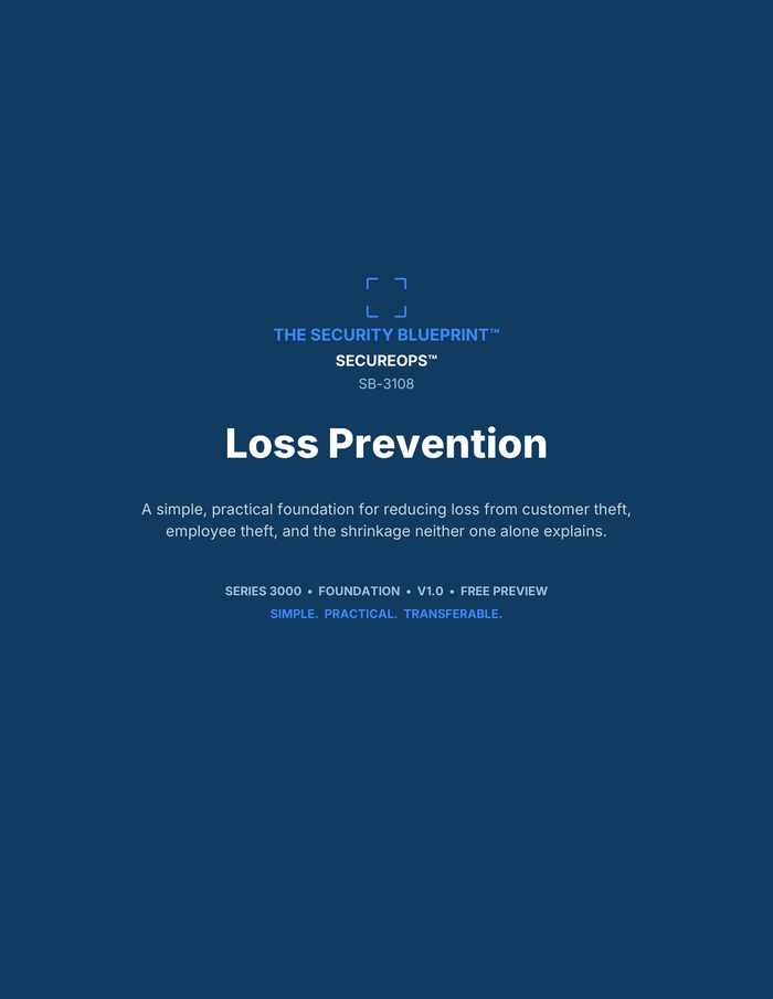 Loss Prevention preview PDF — cover page